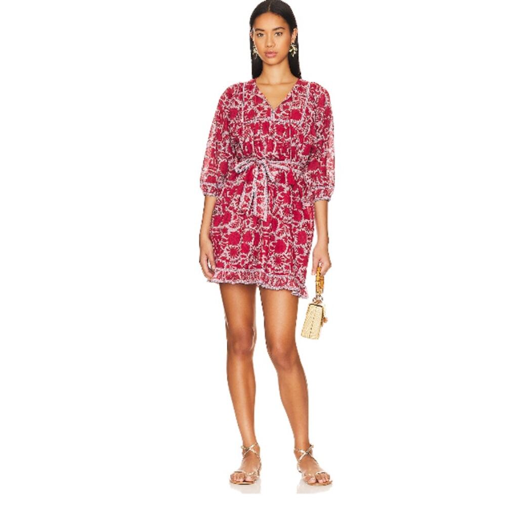 Cleobella Kaz Mini‎ Dress Floral Size Small